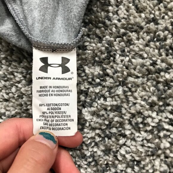 Under Armour Heat Gear Loose Fit Gray Batman T-Shirt Youth Girl's Size Medium - Picture 6 of 7